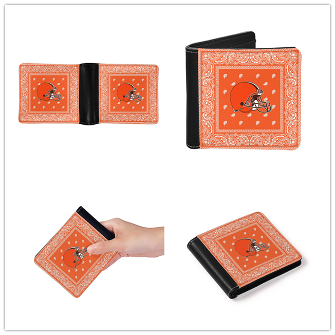 Cleveland Browns PU Leather Wallet 001
